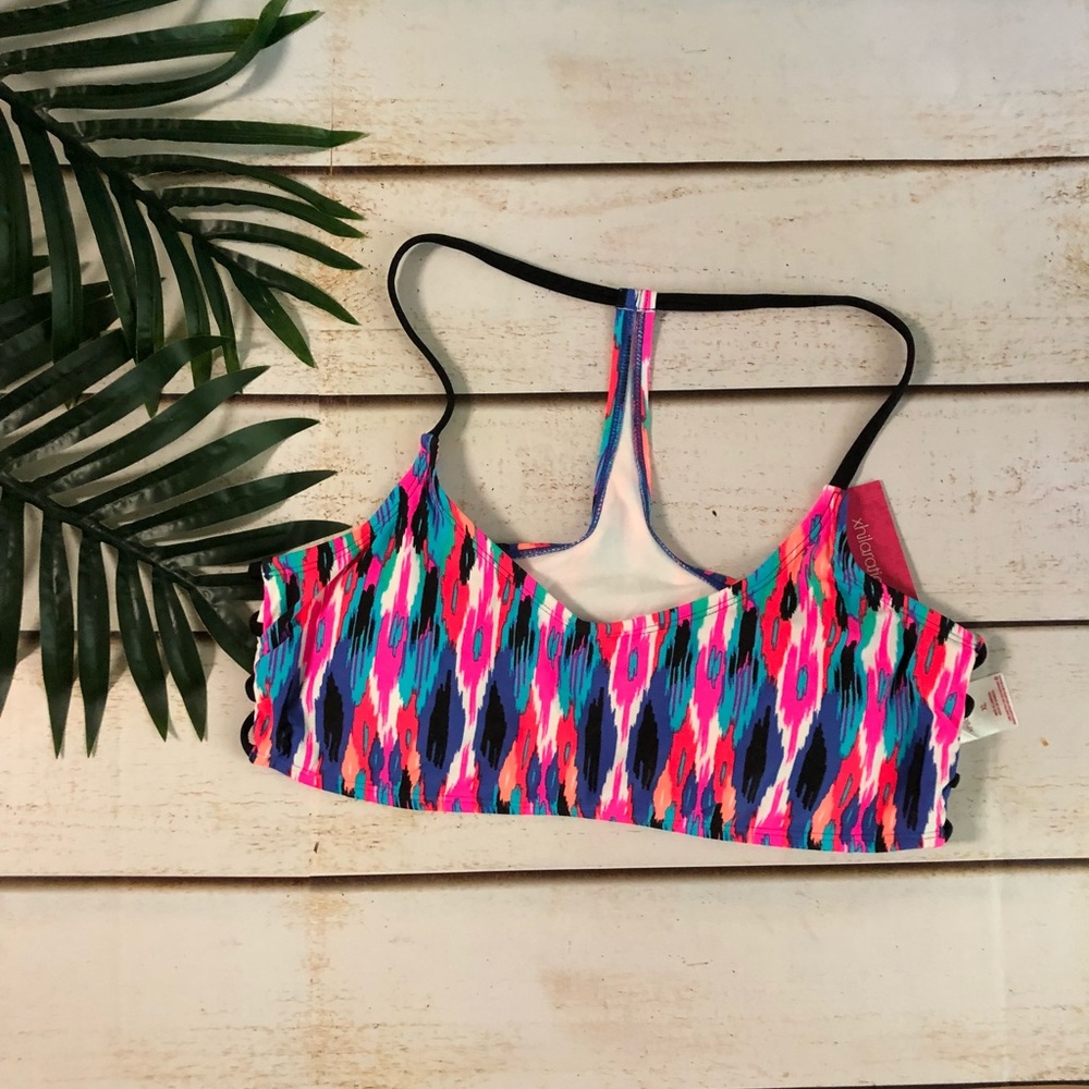 Women's Strappy Back Bralette Bikini Top